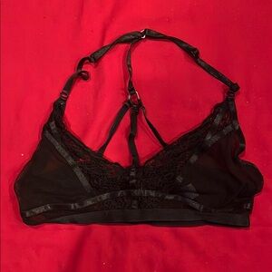 Elegant Black Lace Bralette
